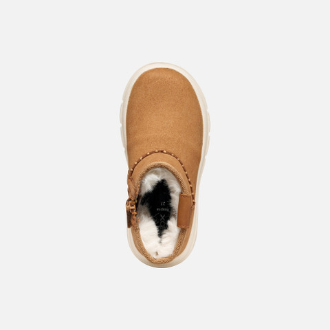 Mid calf boots WILLABOOM GIRL Whisky - image number 5 | GEOX