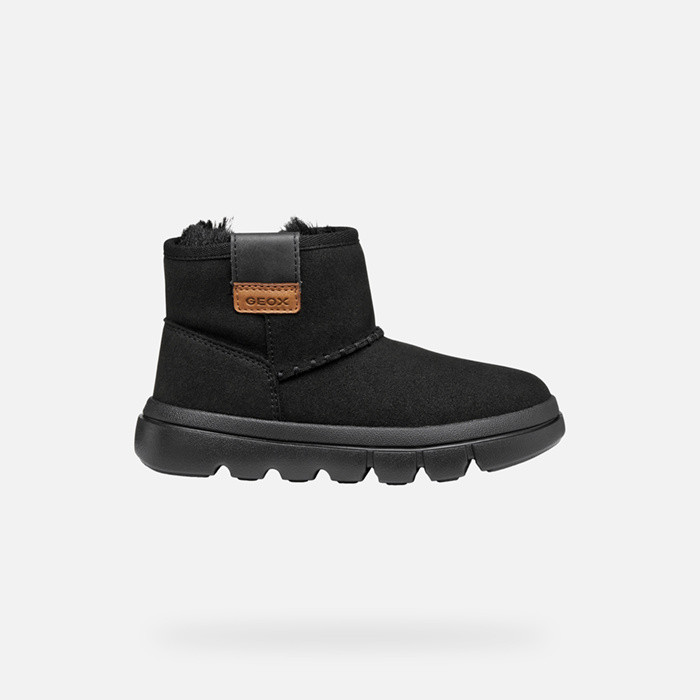 Mid calf boots WILLABOOM GIRL Black | GEOX