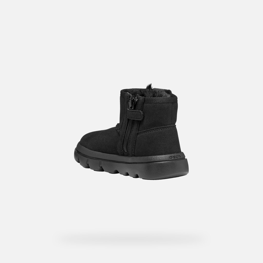 Winter boots WILLABOOM GIRL Black - image number 3 | GEOX
