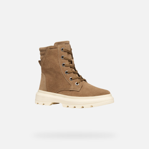 Combat boots KIDDARTAH GIRL Brick - image number 2 | GEOX