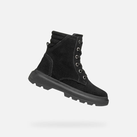 Combat boots KIDDARTAH   GIRL Black | GEOX