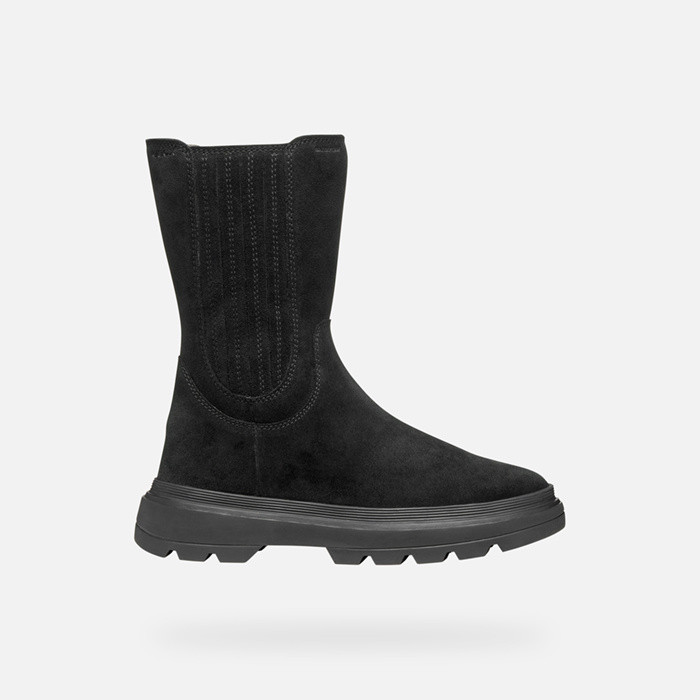 Mid calf boots KIDDARTAH GIRL Black | GEOX