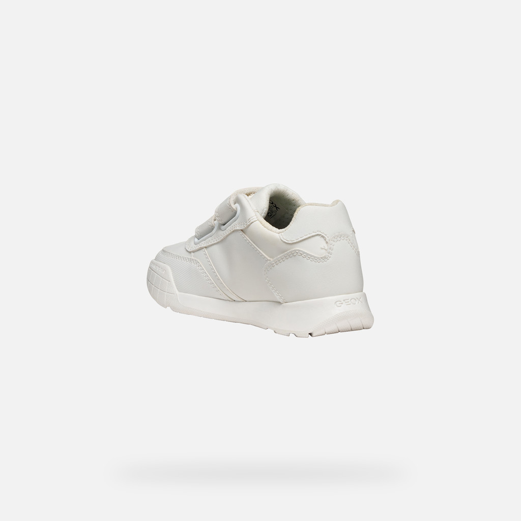 Sneakers with straps RANN-E BOY White - image number 3 | GEOX