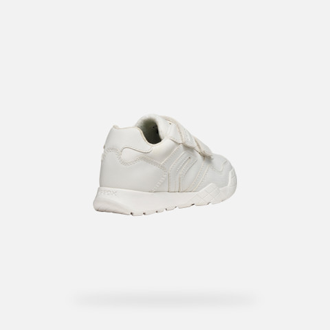 Sneakers with straps RANN-E BOY White - image number 4 | GEOX