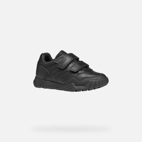 Sneakers with straps RANN-E BOY Black - image number 2 | GEOX