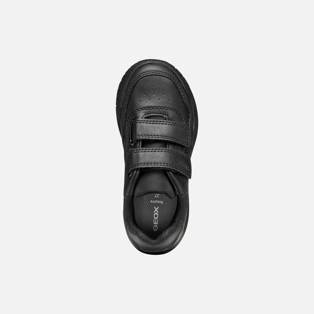 Sneakers with straps RANN-E BOY Black - image number 5 | GEOX