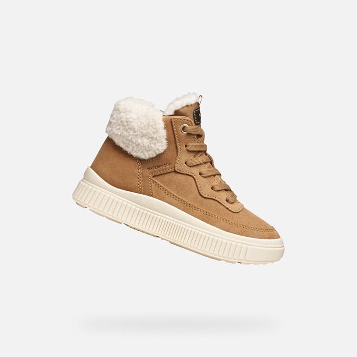 High top sneakers LAQUINNY   GIRL Whisky | GEOX