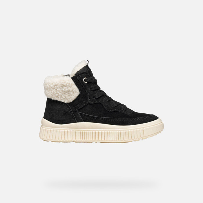Hohe Sneakers LAQUINNY   MÄDCHEN Schwarz | GEOX