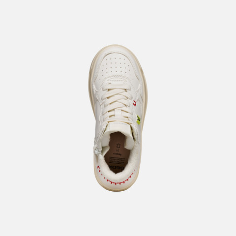 High top sneakers LESTRELLA GIRL White - image number 5 | GEOX