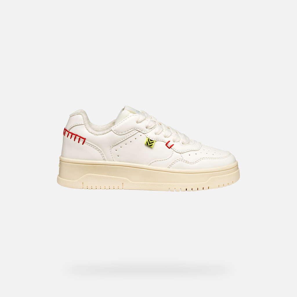 Low top sneakers LESTRELLA GIRL White - image number 1 | GEOX