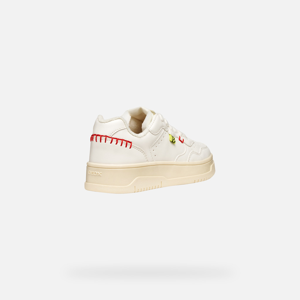 Low top sneakers LESTRELLA GIRL White - image number 4 | GEOX