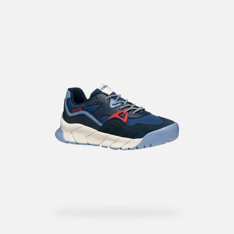 Low top sneakers FLEXYPER PRO BOY Blue/Navy - image number 2 | GEOX