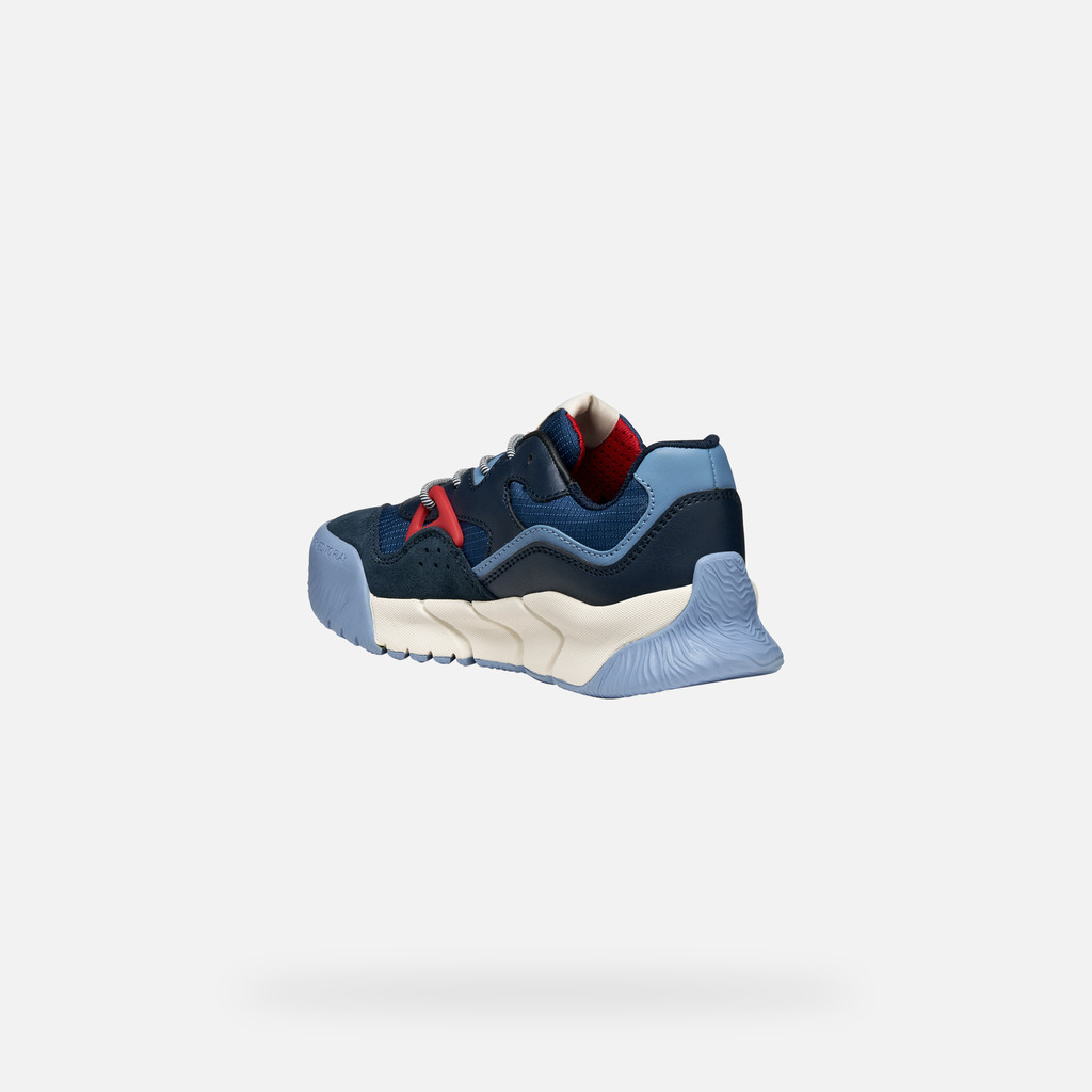 Low top sneakers FLEXYPER PRO BOY Blue/Navy - image number 3 | GEOX