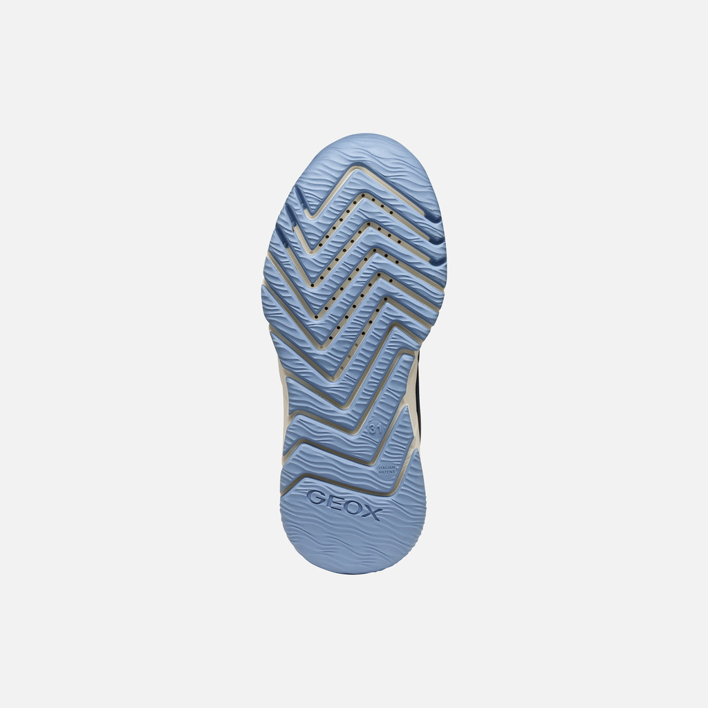 Low top sneakers FLEXYPER PRO BOY Blue/Navy - image number 6 | GEOX