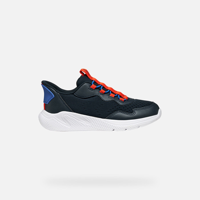 Low top sneakers SPRINTYE FAST IN BOY Navy/Red | GEOX