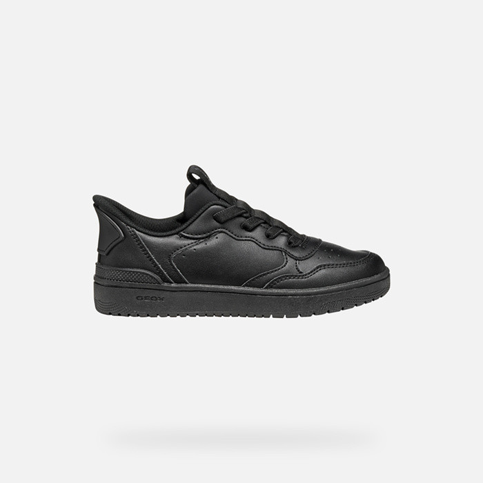 Low top sneakers WASHIBA FAST IN BOY Black | GEOX