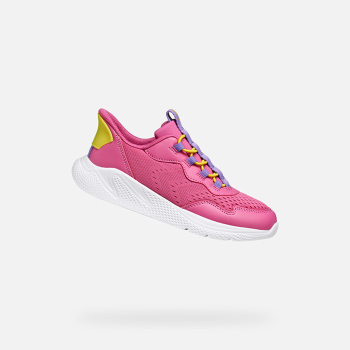 Niedrige sneakers SPRINTYE FAST IN JUNIOR Dunkelfuchsia/Violett | GEOX