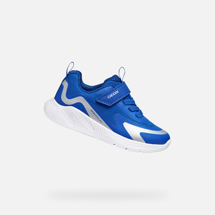 Baskets basse SPRINTYE   GARÇON Bleu roi | GEOX
