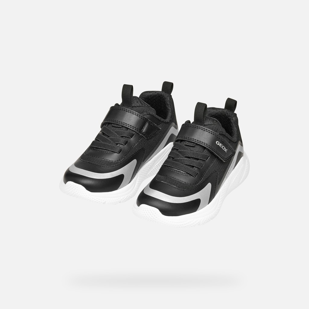 Low top sneakers SPRINTYE   BOY Black - image number 7 | GEOX