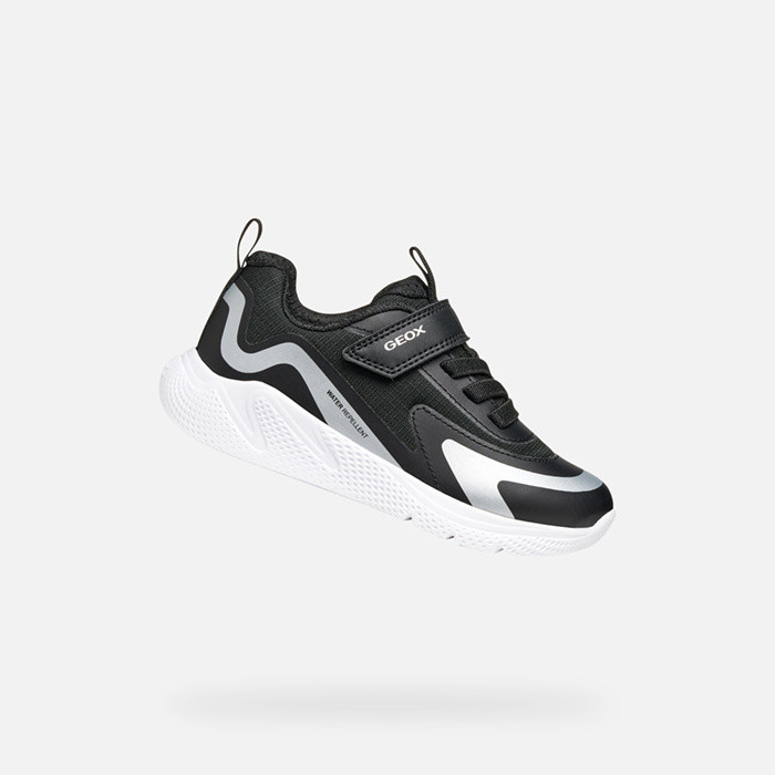 Low top sneakers SPRINTYE   BOY Black | GEOX