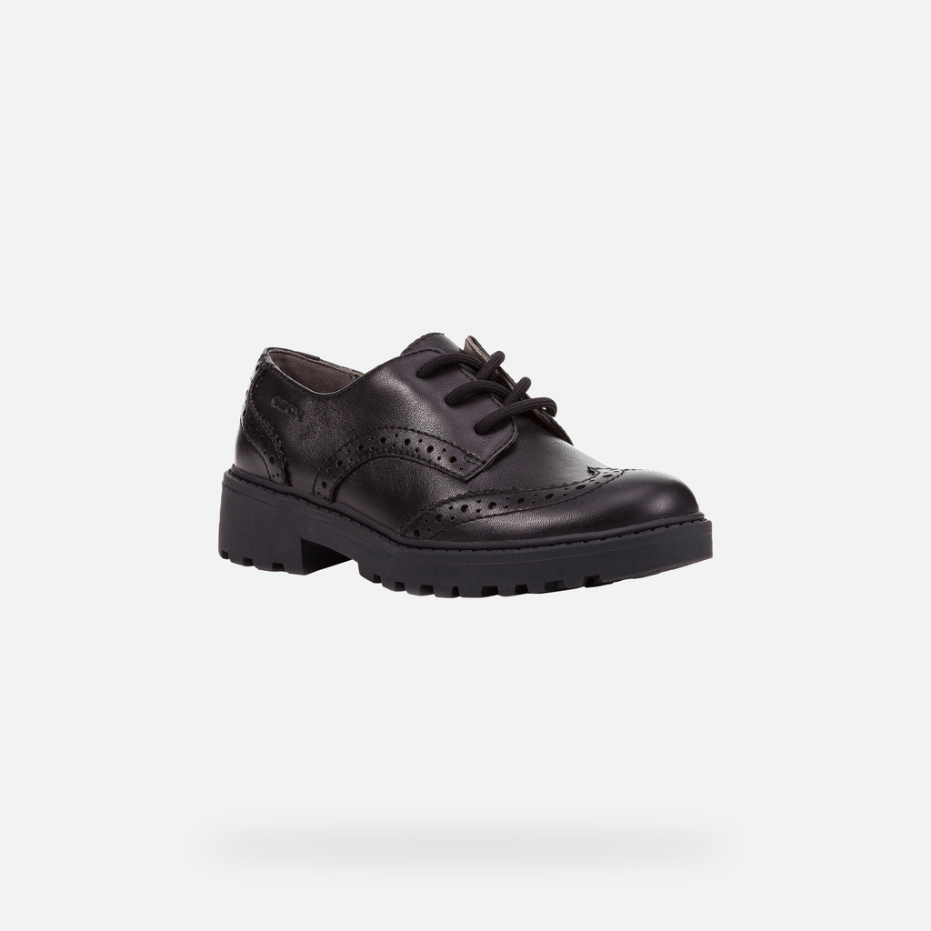 School shoes CASEY GIRL Black - image number 2 | GEOX