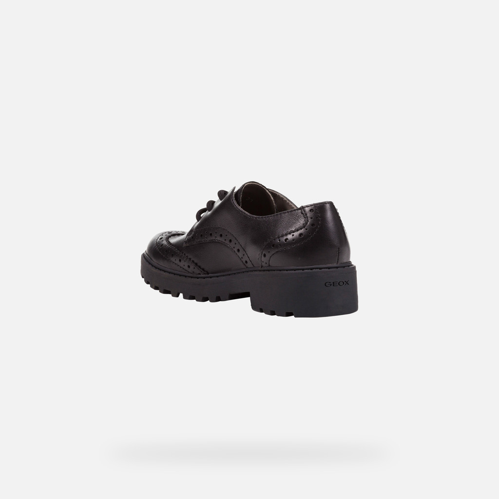 School shoes CASEY GIRL Black - image number 3 | GEOX