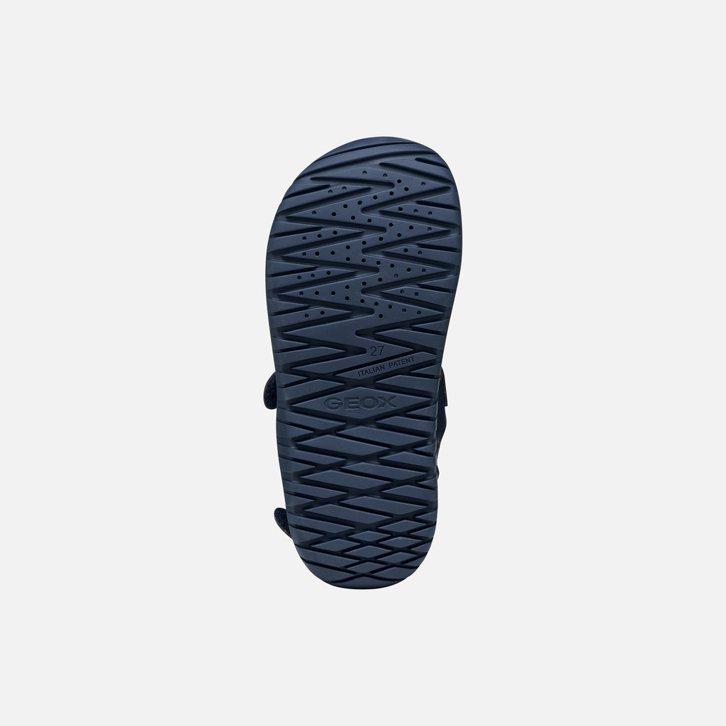 Closed toe sandals S. FUSBETTO PRO   BOY Navy/Orange - image number 6 | GEOX