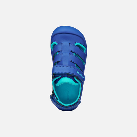 Closed toe sandals S. FUSBETTO PRO   BOY Royal/Light Blue - image number 5 | GEOX