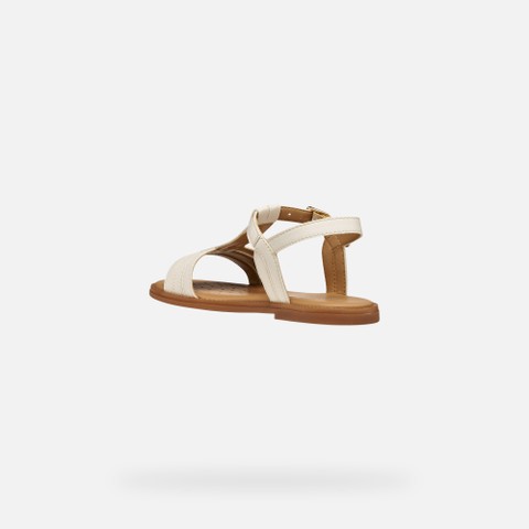 Open sandals SANDAL KARLY GIRL Light ivory - image number 3 | GEOX