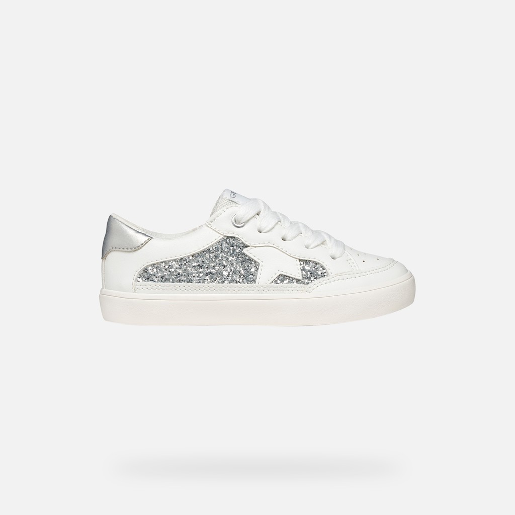 Gisli Fille Blanc/argent Clair
