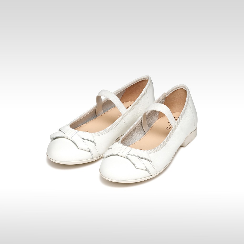 Ballerine con cinturino PLIE BAMBINA Bianco - image number 1 | GEOX