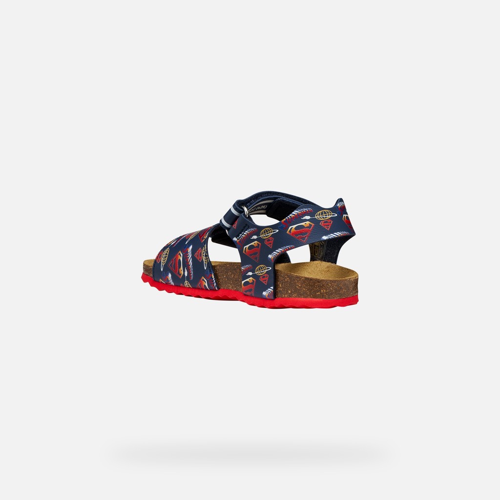 Superman GHITA BOY Navy/Red - image number 4 | GEOX