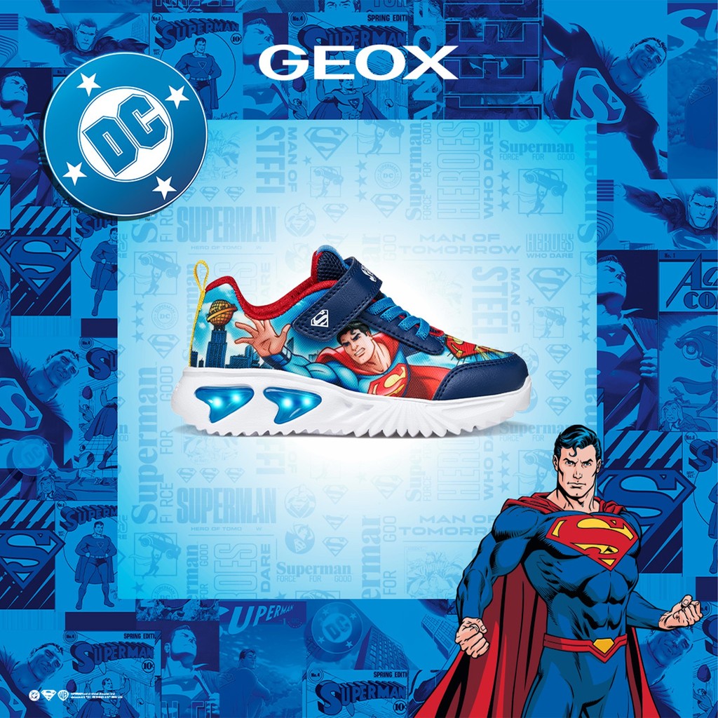 Superman ASSISTER NI&Ntilde;O Azul marino/Azul claro - image number 1 | GEOX