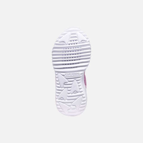 Shoes with lights ASSISTER GIRL Pink/Lilac - image number 6 | GEOX