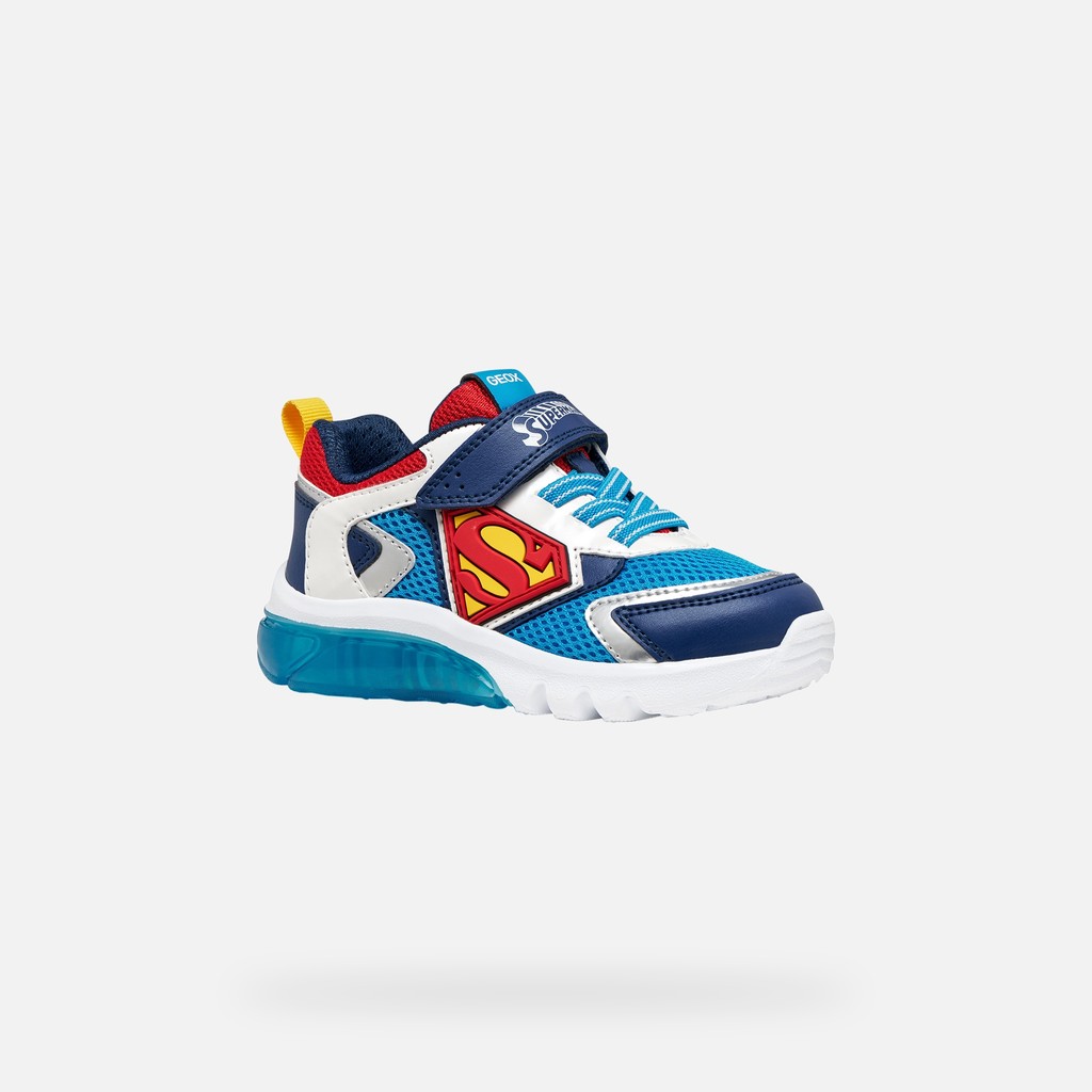 Superman CIBERDRON BOY Light blue/Red - image number 2 | GEOX