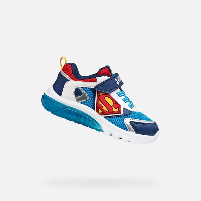 Superman CIBERDRON BOY Light blue/Red | GEOX