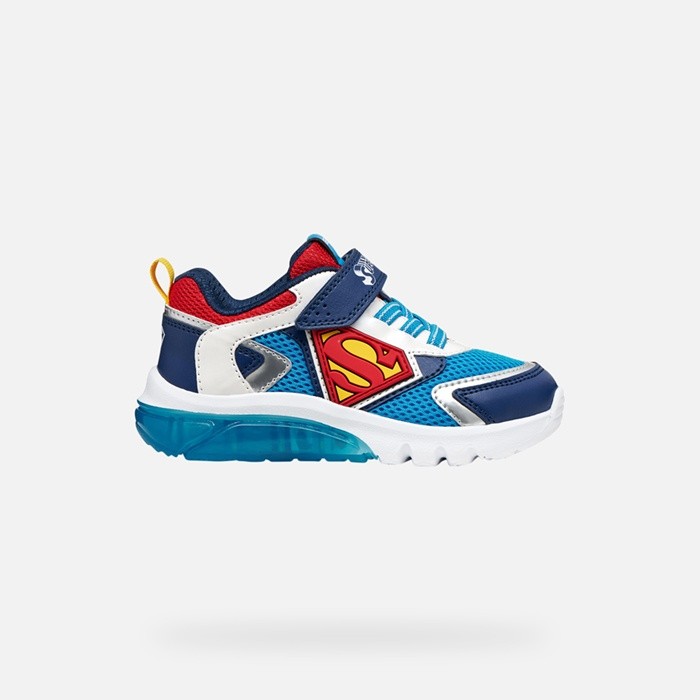 Superman CIBERDRON BOY Light blue/Red | GEOX