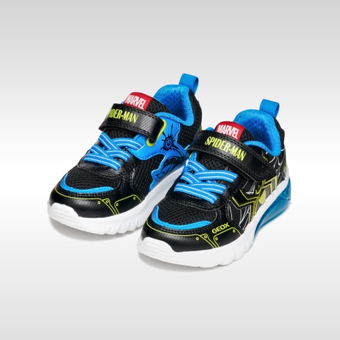 Spider-Man CIBERDRON BOY Black/Lime - image number 1 | GEOX