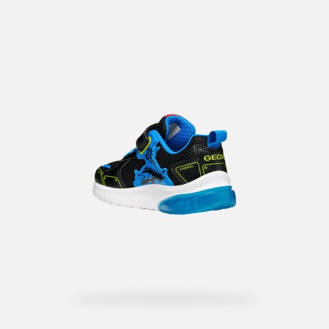 Spider-Man CIBERDRON BOY Black/Lime - image number 3 | GEOX