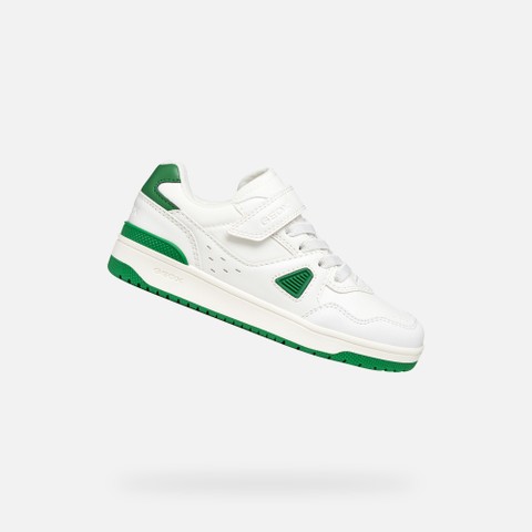 Low top sneakers WASHIBA BOY White/Green | GEOX