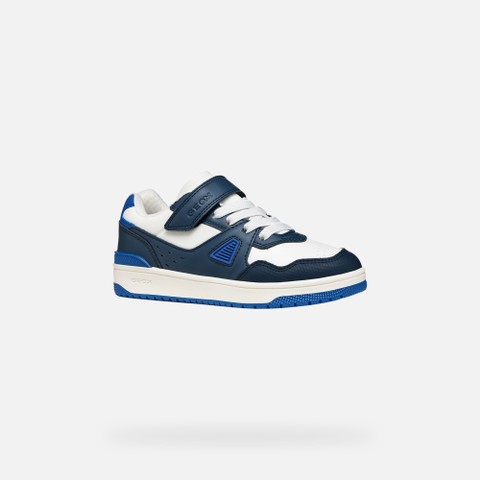 Low top sneakers WASHIBA BOY Navy/White - image number 2 | GEOX