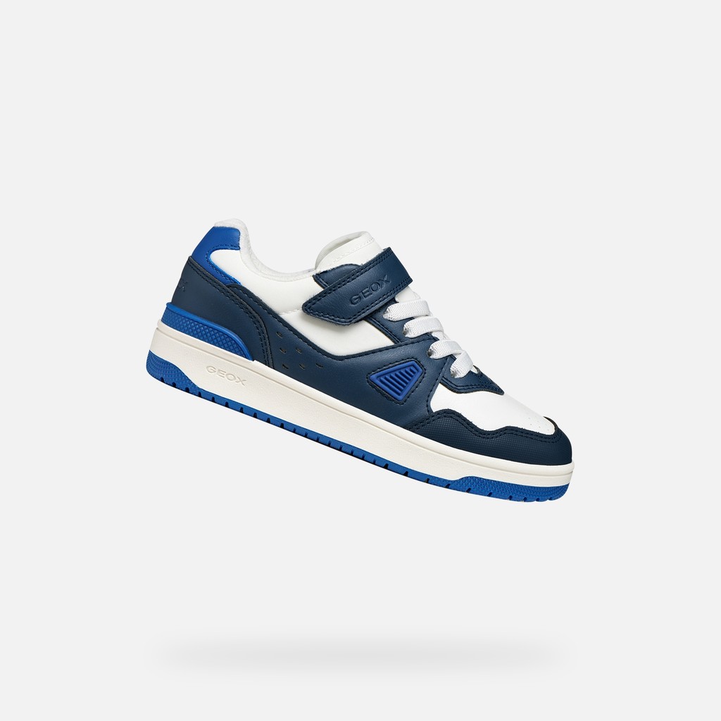 Low top sneakers WASHIBA BOY Navy/White - image number 0 | GEOX