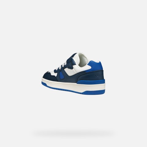 Low top sneakers WASHIBA BOY Navy/White - image number 3 | GEOX