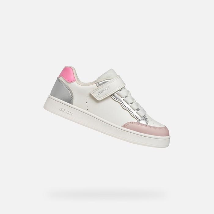 Low top sneakers ECLYPER GIRL White/Beige | GEOX