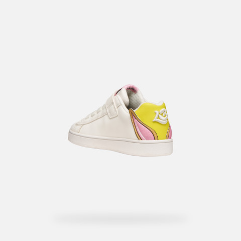 Zapatillas Looney Tunes ECLYPER NIÑA Blanco/Amarillo - image number 3 | GEOX