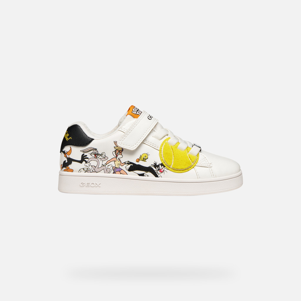 Looney Tunes Sneakers ECLYPER BOY White/Black - image number 1 | GEOX