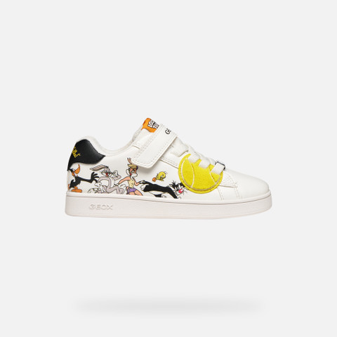 Looney Tunes Sneakers ECLYPER BOY White/Black - image number 1 | GEOX