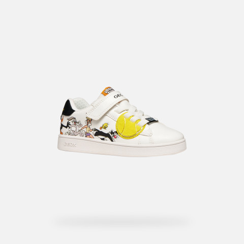 Looney Tunes Sneakers ECLYPER BOY White/Black - image number 2 | GEOX