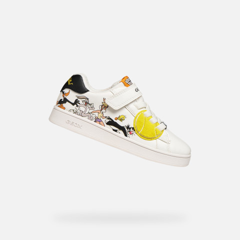 Looney Tunes Sneakers ECLYPER BOY White/Black - image number 0 | GEOX
