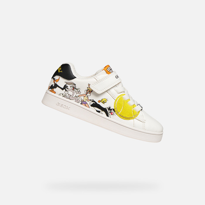 Looney Tunes Sneakers ECLYPER BOY White/Black | GEOX